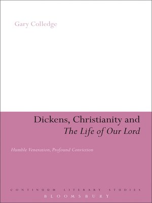 cover image of Dickens, Christianity and 'The Life of Our Lord'